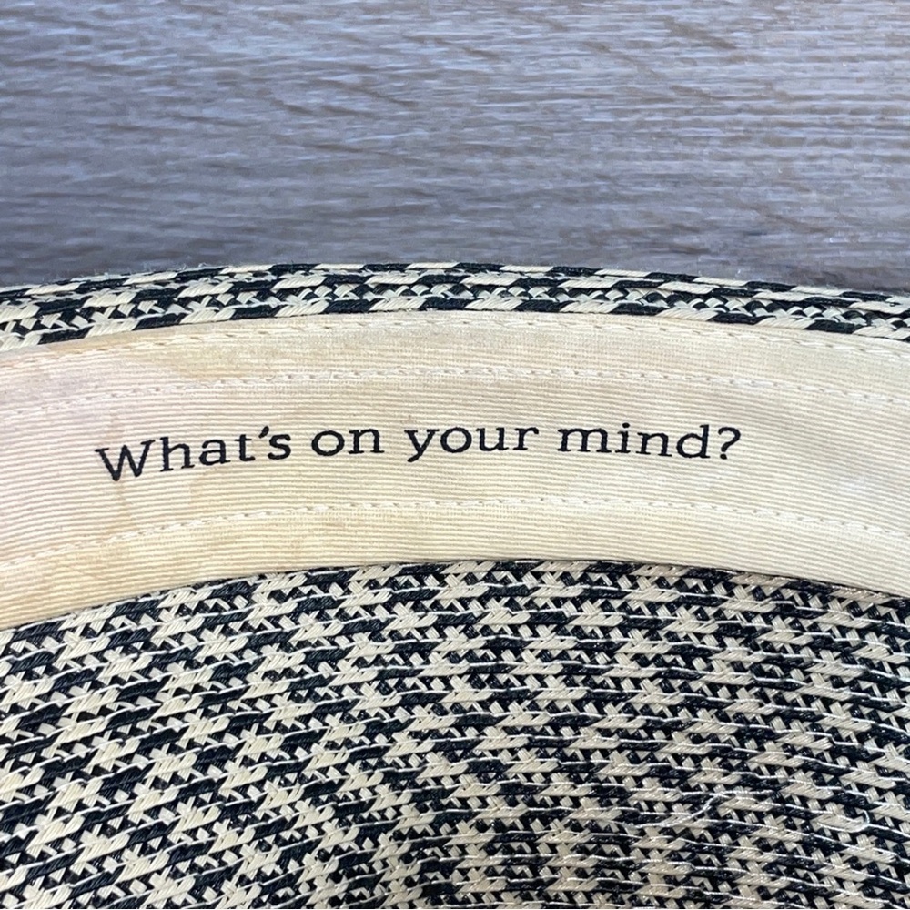 Bailey of Hollywood BREED Men's Braided Fedora Hat Black/Tan What's on Your Mind - Picture 9 of 9